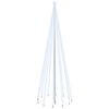 vidaXL Albero di Natale con Puntale Bianco Freddo 732 LED 500 cm