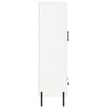 vidaXL Credenza Bianca 69,5x31x115 cm in Legno Multistrato