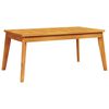 vidaXL Tavolo da Pranzo da Giardino 100x55x45 cm Legno Massello Acacia