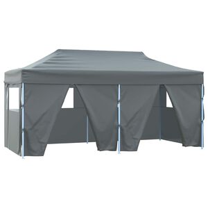 vidaXL Tenda Party Antracite 291 x 580 x 315 cm Tessuto Oxford