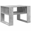 vidaXL Tavolino da salotto Grigio cemento 66 x 49,5 x 45 cm