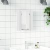 vidaXL Specchio da Bagno con LED Bianco 40x12x45 cm in Acrilico