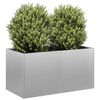 vidaXL Fioriera 80x40x40 cm in Acciaio Zincato