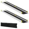 vidaXL Ramp for Wheelchair 270 kg 2 pz Nero 270 kg per seduta