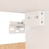 vidaXL Armadio Bianco 70x32,5x35 cm in Legno Multistrato