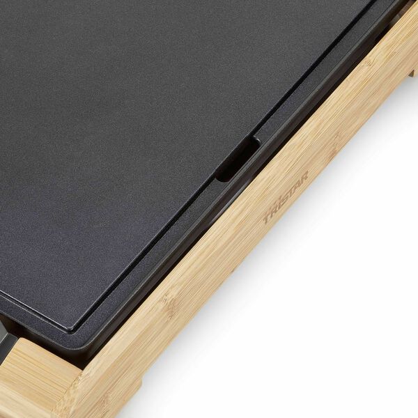 Tristar Piastra Elettrica 2000 W 37x25 cm in Bamb&ugrave;