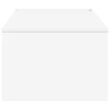 vidaXL Tavolino da salotto Bianco 95 x 50 x 34 cm Legno multistrato