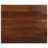 vidaXL Piano Tavolo 60x50x2,5 cm Rettangolare in Massello di Recupero