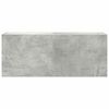 vidaXL Armadietto da Bagno Grigio Cemento 100x25x40 cm in Truciolato