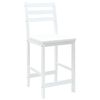 vidaXL Sedie da pranzo 2 pcs Bianco 40 x 47,5 x 99,5 cm