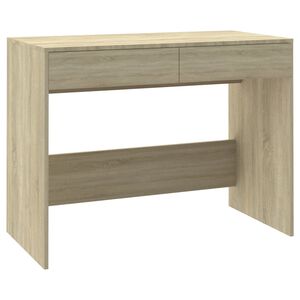 vidaXL Scrivania Rovere Sonoma 101x50x76,5 cm in Truciolato