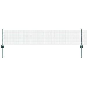 vidaXL Recinzione in rete saldata con pali 10 x 0,4 m Verde Rete
