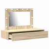 vidaXL Tavolo da Trucco Marrone 100 x 40 x 70 cm Legno multistrato