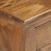 vidaXL Comodino 28x28x46 cm in Legno Massello di Mango