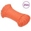 vidaXL Corda da Lavoro Arancione 6 mm 25 m in Polipropilene
