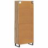 vidaXL Credenza Rovere artigianale 69,5 x 34 x 180 cm