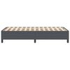 vidaXL Letto a molle Grigio scuro 90 x 200 cm Tessuto in Cords