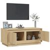 vidaXL Tavolino da Salotto Rovere Sonoma 102x50x44cm Legno Multistrato