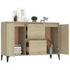vidaXL Credenza Rovere Sonoma 102x35x70 cm in Legno Multistrato