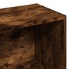 vidaXL Libreria Rovere Fumo 57x28,5x107,5 cm in Legno Multistrato