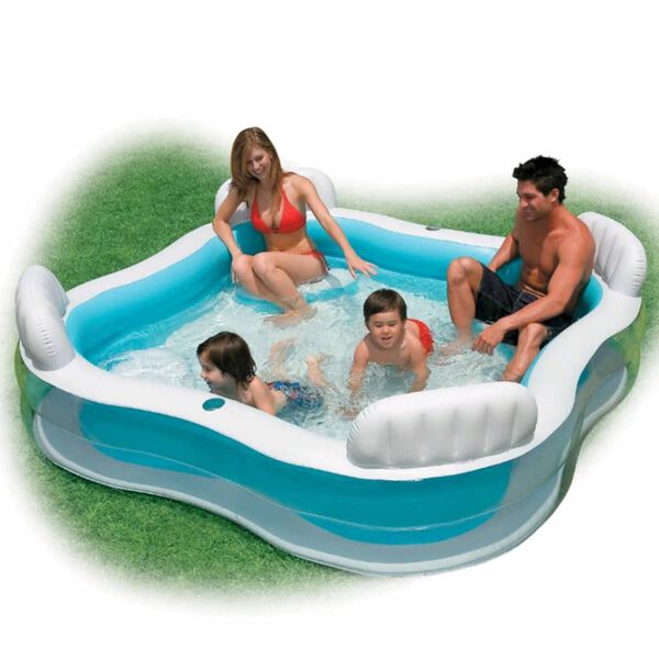 Intex Piscina per Famiglie Gonfiabile Swim Center 56475NP