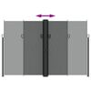 vidaXL Tenda da Sole Laterale Retrattile Antracite 220x1000 cm