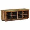 vidaXL Mobile per scarpe 110 x 35 x 40 cm Legno Recuperato Massello