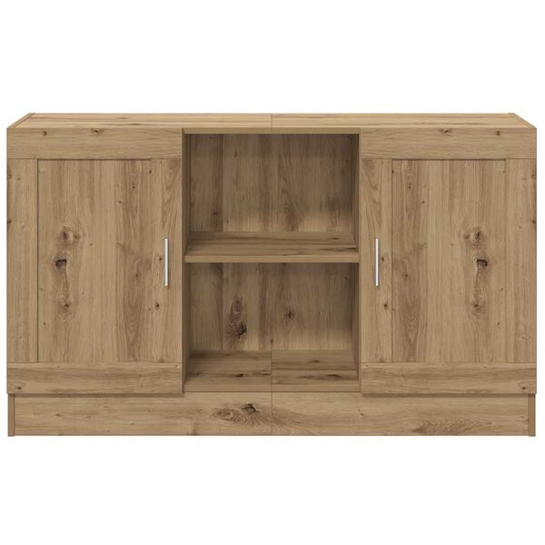 vidaXL Credenza Rovere Artigianale 120x30,5x70 cm in Truciolato