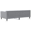 vidaXL Letto da Giorno Grigio Chiaro 90x190 cm in Tessuto