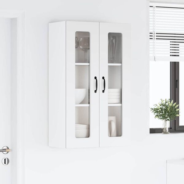 vidaXL Mobile da cucina Kalmar Bianco 60 x 31 x 100 cm