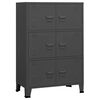 vidaXL Classificatore Industriale Antracite 75x40x115 cm in Metallo