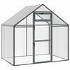 vidaXL Gabbia per uccelli Antracite 181,5 x 112 x 173,5 cm