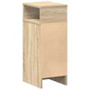 vidaXL Comodini 2 pz con Cassetto Rovere Sonoma 25x31x66 cm