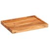 vidaXL Tagliere 43x32x3,5 cm in Legno Massello di Acacia