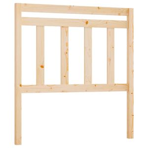 vidaXL Testiera per Letto 81x4x100 cm in Legno Massello di Pino