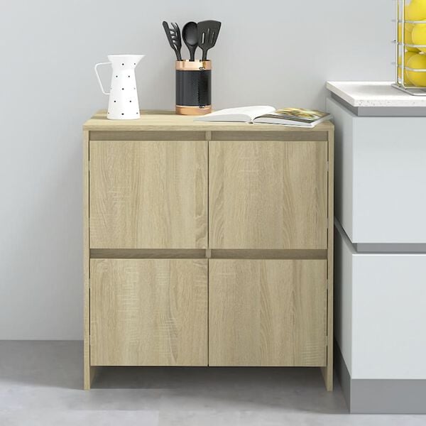 vidaXL Credenza Rovere Sonoma 70x41x75 cm in Truciolato