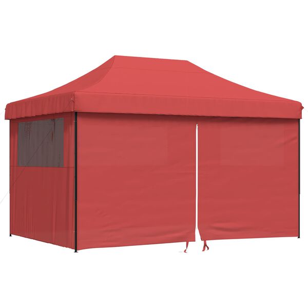 vidaXL Tenda Party Borgogna 292 x 440 x 315 cm Tessuto Oxford