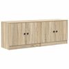 vidaXL Armadietto per letto 2 pcs Rovere Sonoma 66 x 35 x 48 cm