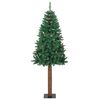 vidaXL Albero di Natale snodato con 300 LED con supporto Verde 180 cm