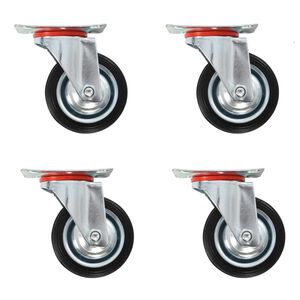 vidaXL Rotelle Girevoli 4 pz 75 mm