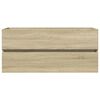 vidaXL Mobile Lavabo Bagno Rovere Sonoma 100x38,5x45 cm in Truciolato