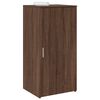 vidaXL Mobile Portaoggetti Rovere Marrone 50x45x103,5 cm in Truciolato