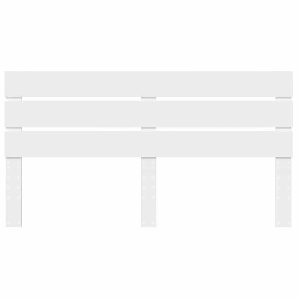 vidaXL Testiera Bianco 100 cm Legno multistrato
