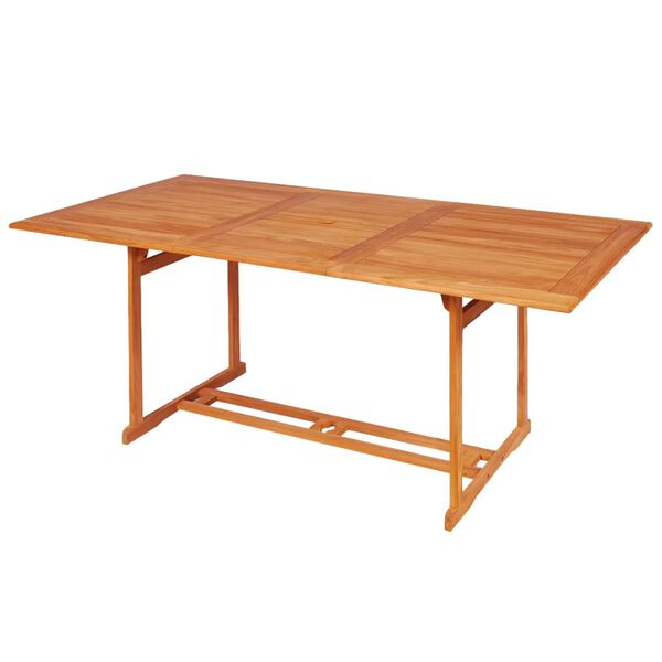 vidaXL Set da Pranzo da Giardino 9 pz con Cuscini in Legno di Teak