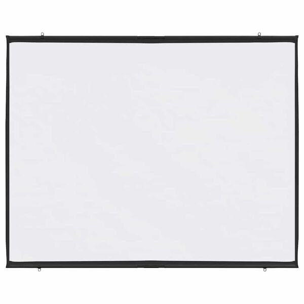 vidaXL Schermo di Proiezione da Parete 90 Pollici 4:3