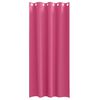vidaXL Tende Blackout con Anelli 2 pcs Rosa Vivo 225 x 140 cm