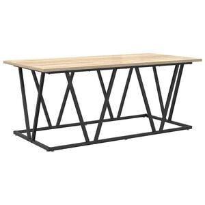 vidaXL Tavolino da salotto Rovere Sonoma 100 x 50 x 40 cm