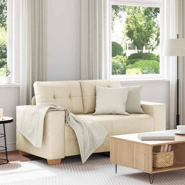 vidaXL Divano Divanetto in Lino 160x77x82 cm