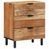 vidaXL Armadietto per letto Marrone 50 x 33 x 62 cm