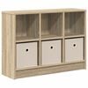vidaXL Credenza con cassetto Rovere Sonoma 73,5 x 22,5 x 53,5 cm